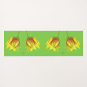 Yogamat Tulp  (Achterkant (horizontaal))