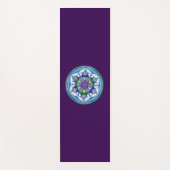 Yogamat with Sacred Geometry Mandala (Voorkant)