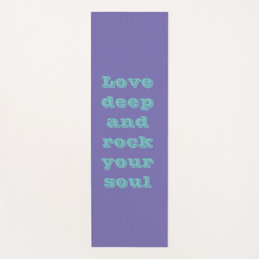 Yogamatte Gymnastikmatte Sportmatte Fitnessmatte  Yogamat (Voorkant)