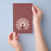 Yogameisje Flyer (Hand)