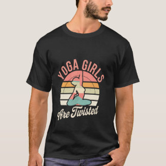 Yogameisjes Zijn Verdraaide Oefeningen Meditatie G T-shirt