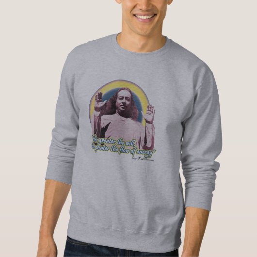 Yogananda Mannen Sweatshirt PY02 (Voorkant)
