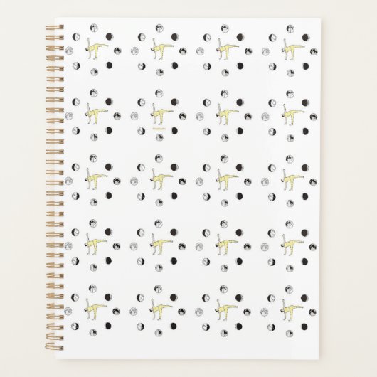 Yogapose der Mond Planner (Voorkant)