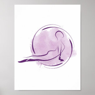 Yogaposter Poster
