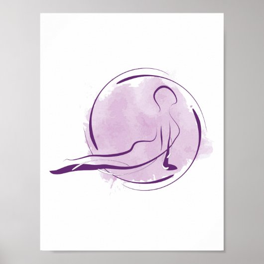 Yogaposter Poster (Voorkant)