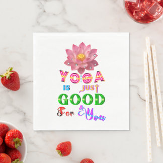 Yogatafelservies Is Gewoon Goed Voor Jou Servet