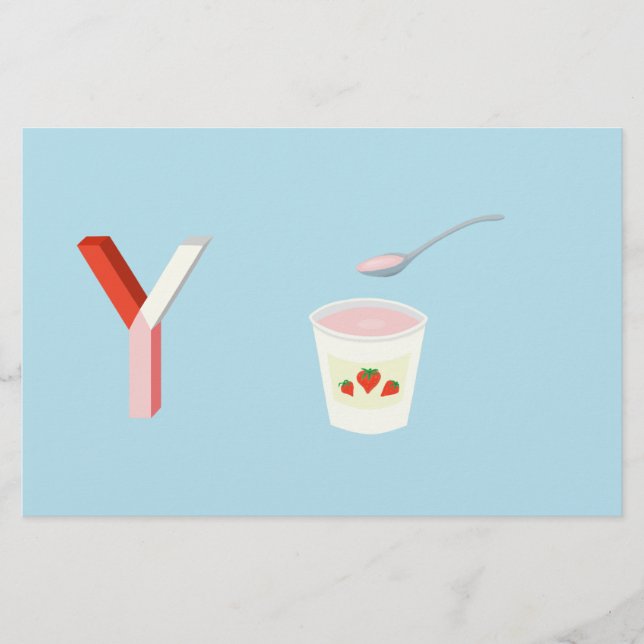yoghurtpapier (Voorkant)