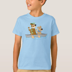 Yogi Bear en Boo Boo Leuke Kanotocht Avontuur T-shirt