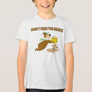 Yogi Bear en Boo-Boo picknickpaniek Tri-Blend Shirt