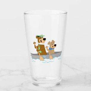 Yogi Beer en Boo Boo Fun Kano Adventure Glas