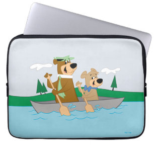 Yogi Beer en Boo Boo Fun Kano Adventure Laptop Sleeve