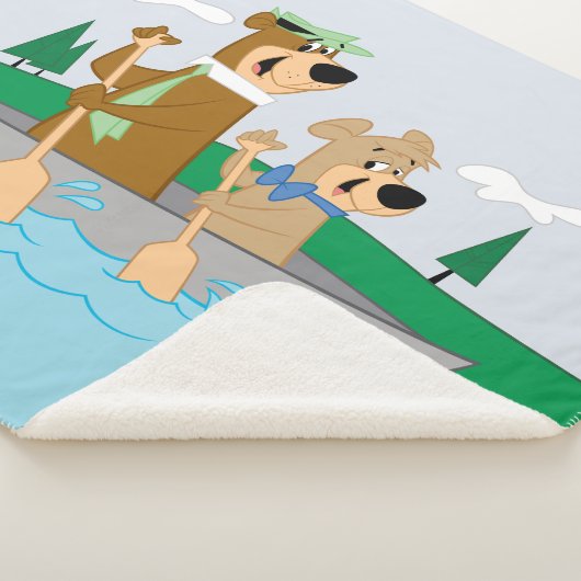 Yogi Beer en Boo Boo Fun Kano Adventure Sherpa Deken (3/4)