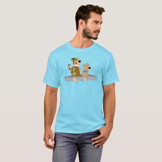 Yogi Beer en Boo Boo Fun Kano Adventure T-shirt (Voorkant volledig)