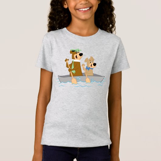 Yogi Beer en Boo Boo Fun Kano Adventure T-shirt (Voorkant)