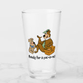 Yogi Beer en Boo-Boo picknick snack Glas (Voorkant)
