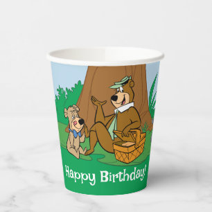 Yogi Beer en Boo-Boo picknick snack Papieren Bekers
