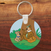 Yogi Beer en Boo-Boo picknick snack Sleutelhanger (Voorkant)