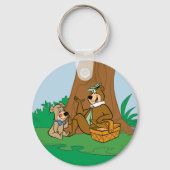 Yogi Beer en Boo-Boo picknick snack Sleutelhanger (Achterkant)