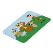 Yogi Beer en vrienden Classic Pose Magneet (Linkerzijde)