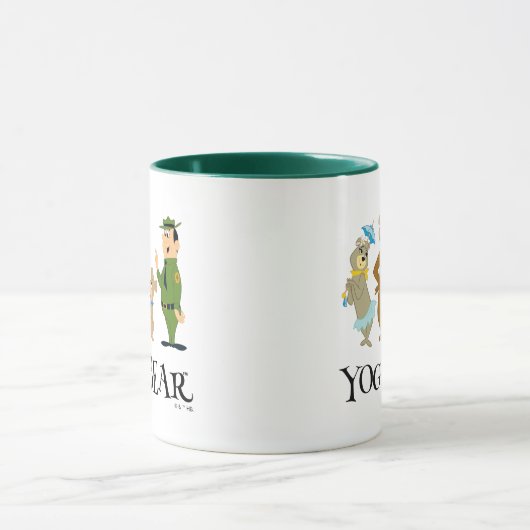 Yogi Beer en vrienden Classic Pose Mok (Midden)