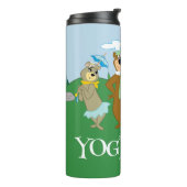 Yogi Beer en vrienden Classic Pose Thermosbeker (Gedraaid links)