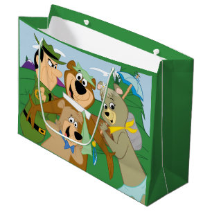 Yogi Beer en Vrienden Framed Forest Afbeelding Groot Cadeauzakje