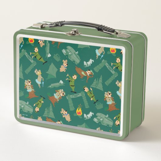 Yogi Beer en vrienden Jellystone Park Camp Pattern (Voorkant)