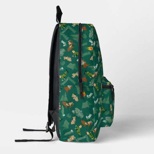 Yogi Beer en vrienden Jellystone Park Camp Pattern Bedrukte Rugzak (Links)
