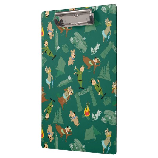 Yogi Beer en vrienden Jellystone Park Camp Pattern Klembord (Links)