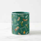 Yogi Beer en vrienden Jellystone Park Camp Pattern Mok (Midden)