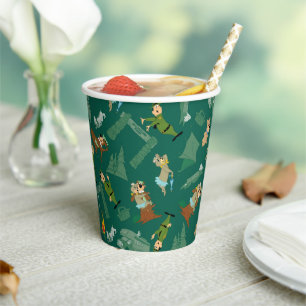 Yogi Beer en vrienden Jellystone Park Camp Pattern Papieren Bekers