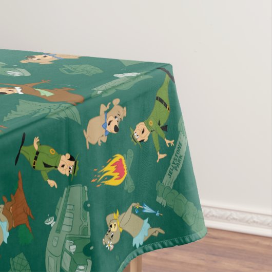 Yogi Beer en vrienden Jellystone Park Camp Pattern Tafelkleed (Voorbeeld)