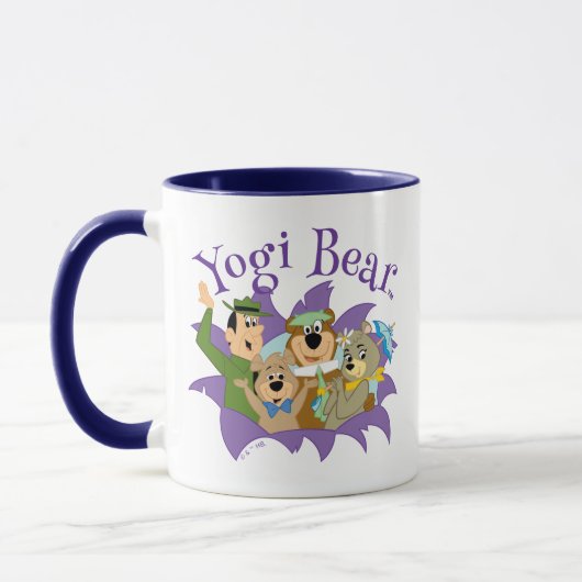 Yogi Beer en vrienden verrassen Mok (Links)