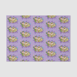 Yogi Beer en vrienden verrassen Tissuepapier