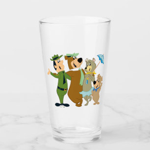 Yogi Beer en vrienden warm welkom Glas
