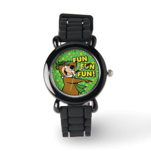 Yogi Beer Fun Fun Fun Horloge
