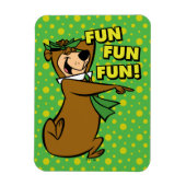 Yogi Beer Fun Fun Fun Magneet (Verticaal)