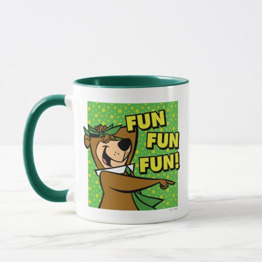 Yogi Beer Fun Fun Fun Mok (Links)