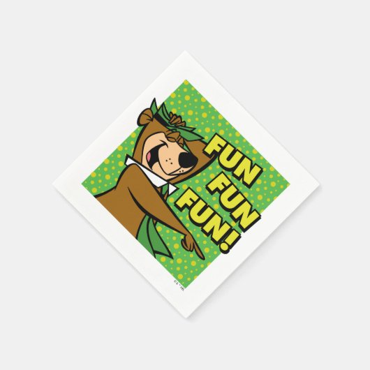 Yogi Beer Fun Fun Fun Servet (Hoek)