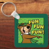 Yogi Beer Fun Fun Fun Sleutelhanger (Voorkant)
