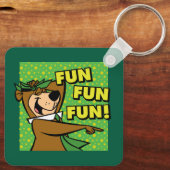 Yogi Beer Fun Fun Fun Sleutelhanger (Achterkant)