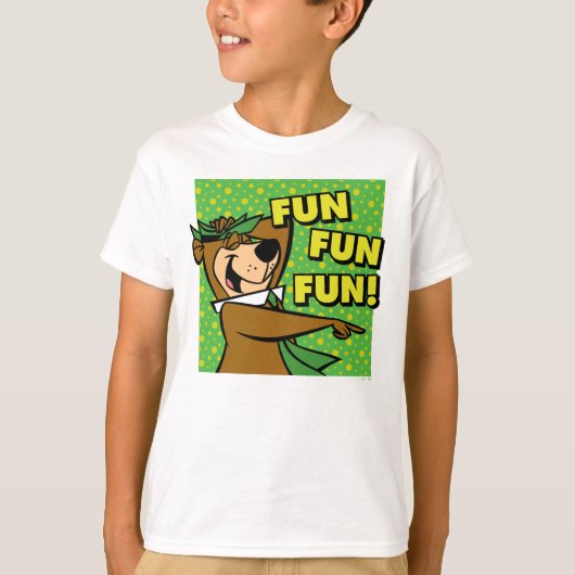 Yogi Beer Fun Fun Fun T-shirt (Voorkant)