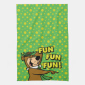Yogi Beer Fun Fun Fun Theedoek (Verticaal)