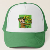 Yogi Beer Fun Fun Fun Trucker Pet (Voorkant)