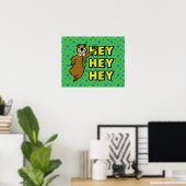 Yogi Beer Hey Hey Hey Hey Poster (Thuiskantoor)