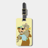 Yogi Beer met Cindy Beer Bagagelabel (Voorkant verticaal)