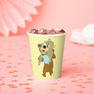 Yogi Beer met Cindy Beer Papieren Bekers