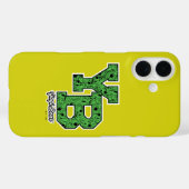 Yogi Beer met patroon Varsity Letters Case-Mate iPhone Case (Achterkant (horizontaal))