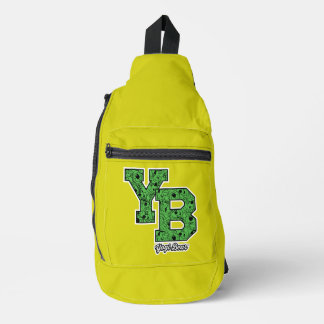 Yogi Beer met patroon Varsity Letters Sling Bag