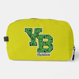 Yogi Beer met patroon Varsity Letters Toilettasje